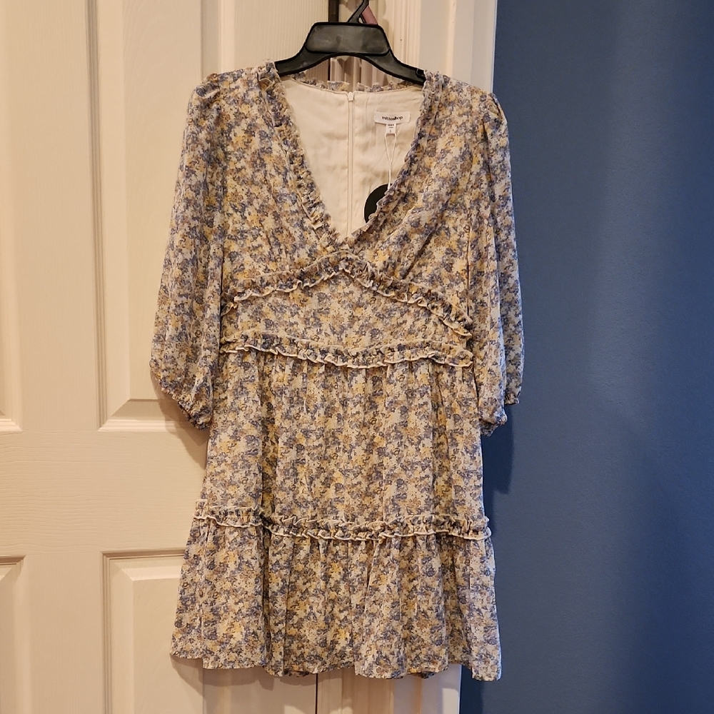 Floral Ruffle Dress